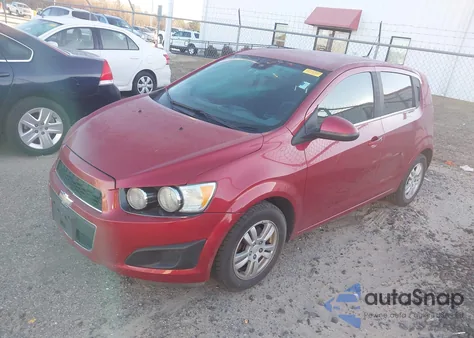 2012 Chevrolet Sonic 2Lt z USA, uszkodzony, nr VIN 1G1JC6SH9C4216162